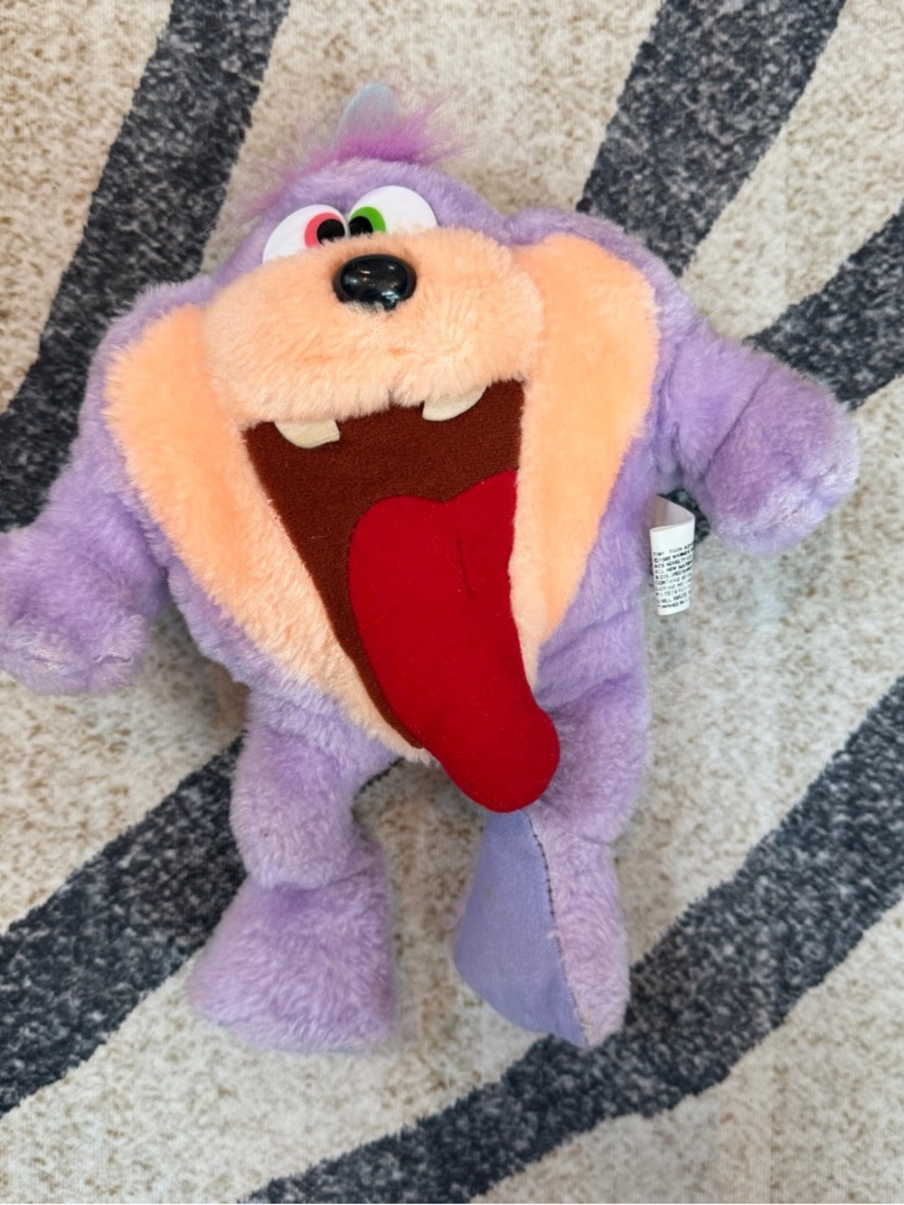 Vintage 10” 1999 Tiny Toons Adventures ACE BABY TAZ Tasmanian Dizzy Devil Plush